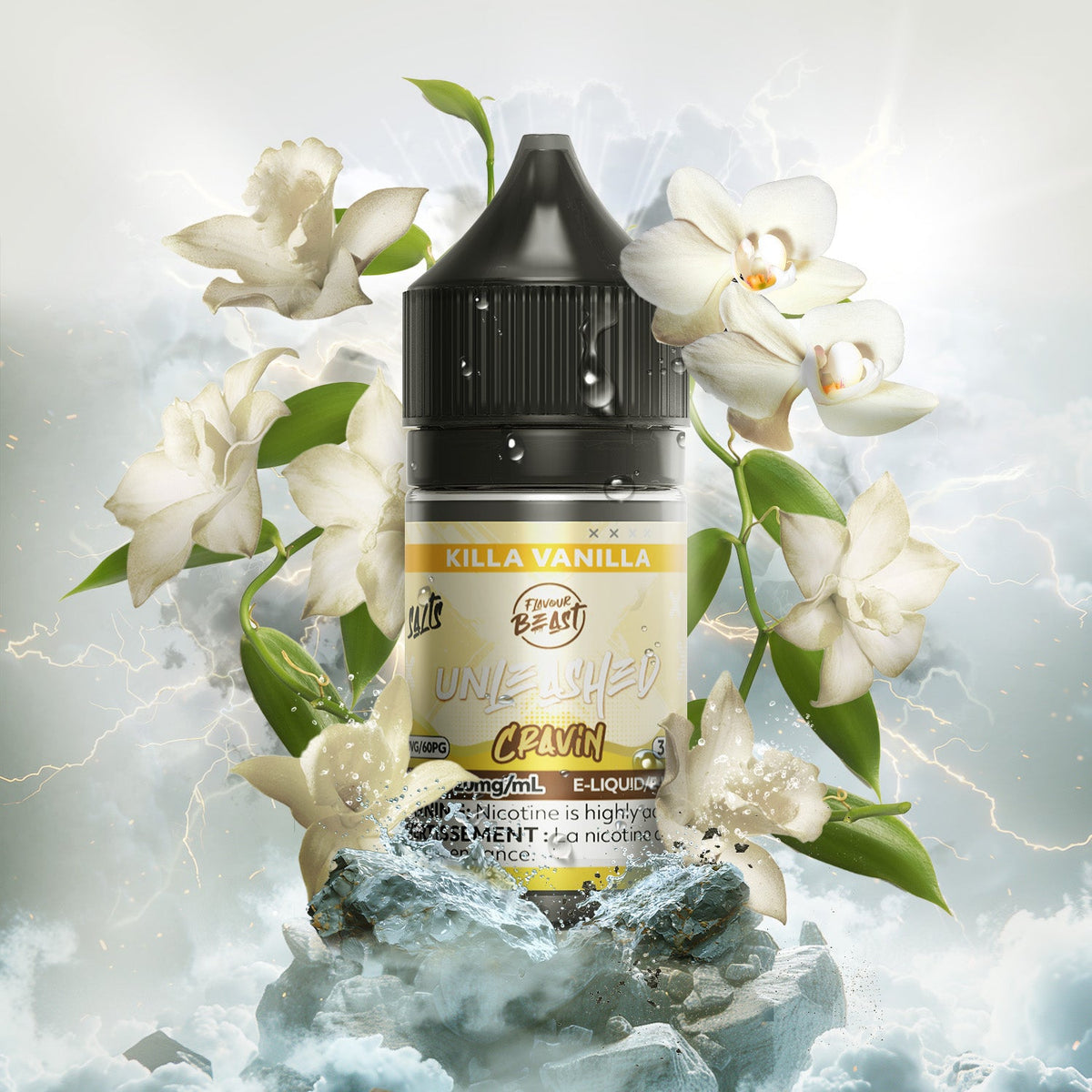 Flavour Beast Unleashed E-Liquid - Cravin' Killa Vanilla