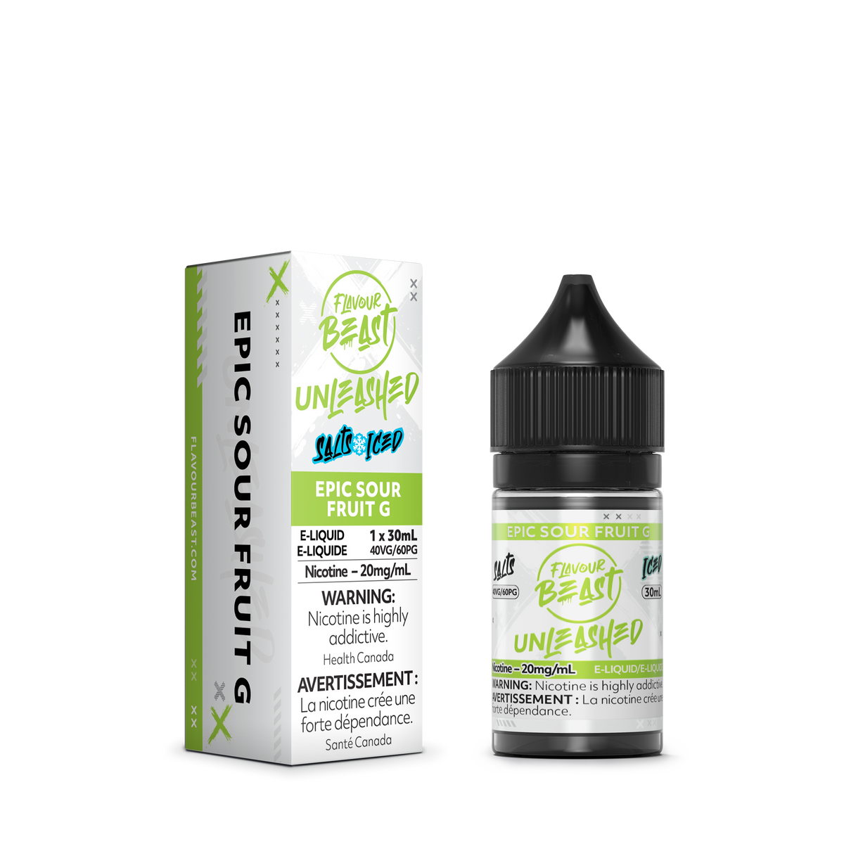 Flavour Beast Unleashed E-Liquid - Epic Sour Fruit G