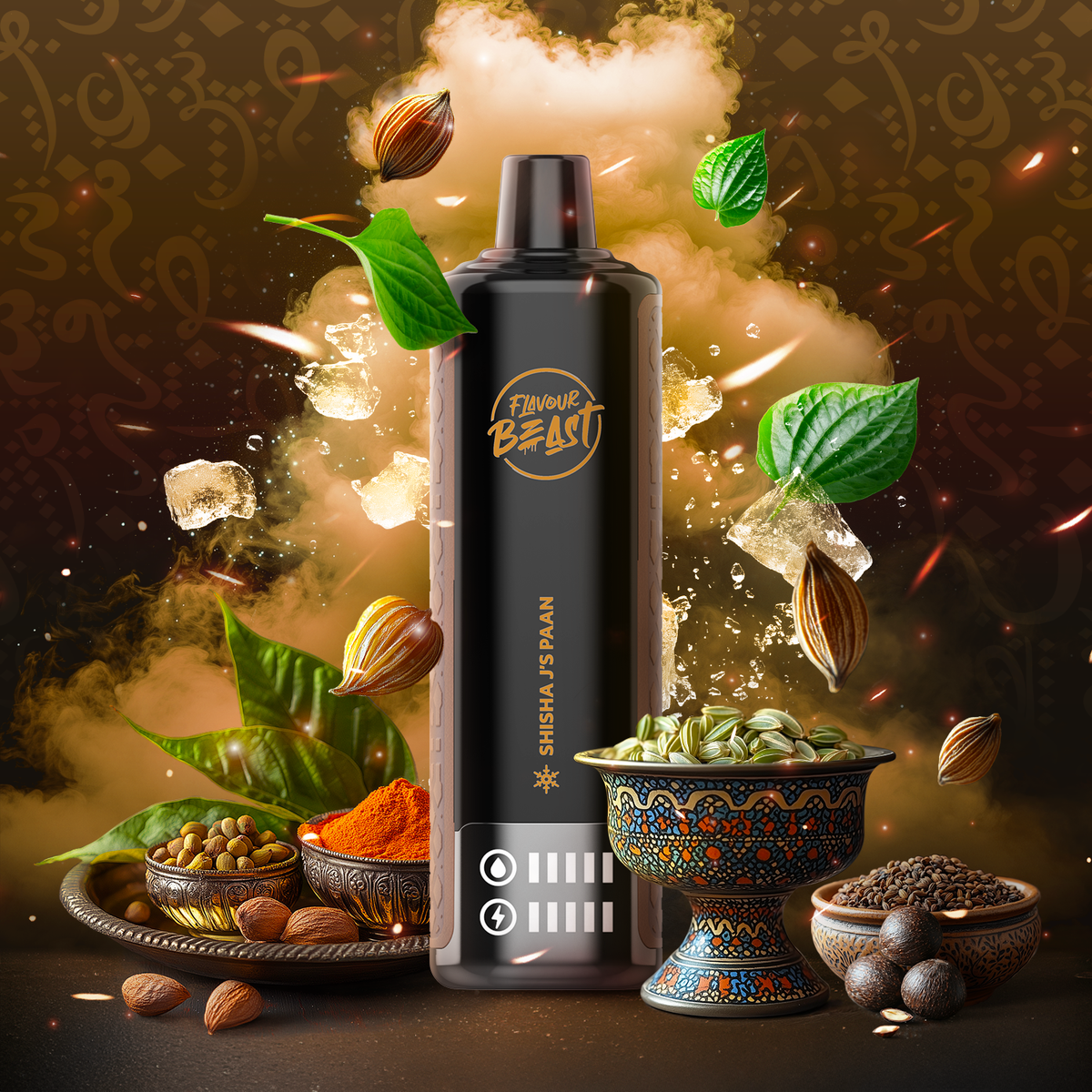Shisha J Paan Low Ice Vape - Beast Bar 15K Disposable