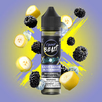 Blazin' Banana Blackberry Iced E-Liquid - Flavour Beast  - 20mg/mL (60mL)