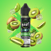 Dope Double Kiwi Iced Vape - Flavour Beast E-Liquid - 20mg/mL (60mL)