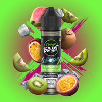 Kewl Kiwi Passionfruit Iced Vape - Flavour Beast E-Liquid - 20mg/mL (60mL)