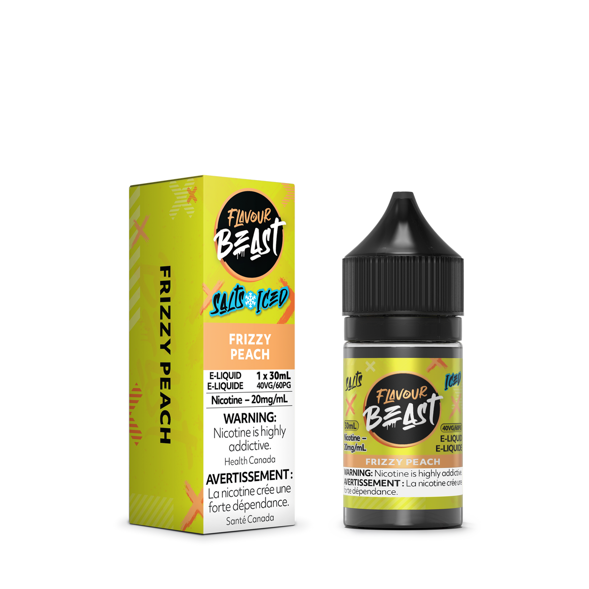 Flavour Beast E-Liquid - Frizzy Peach Iced (MB)