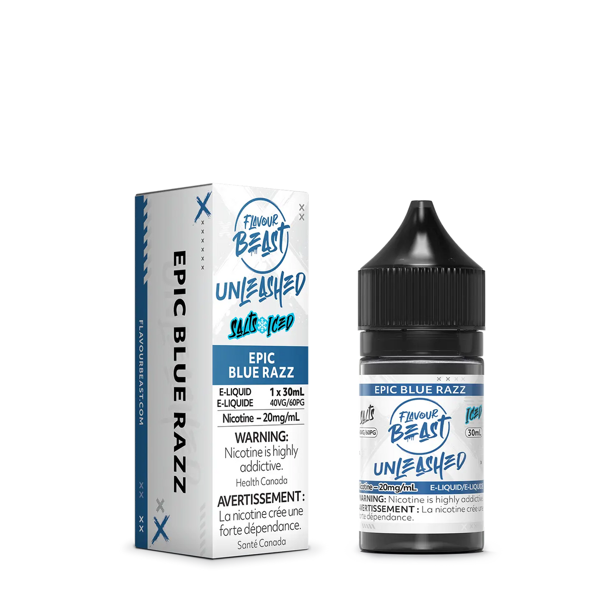 Flavour Beast Unleashed E-Liquid - Epic Blue Razz