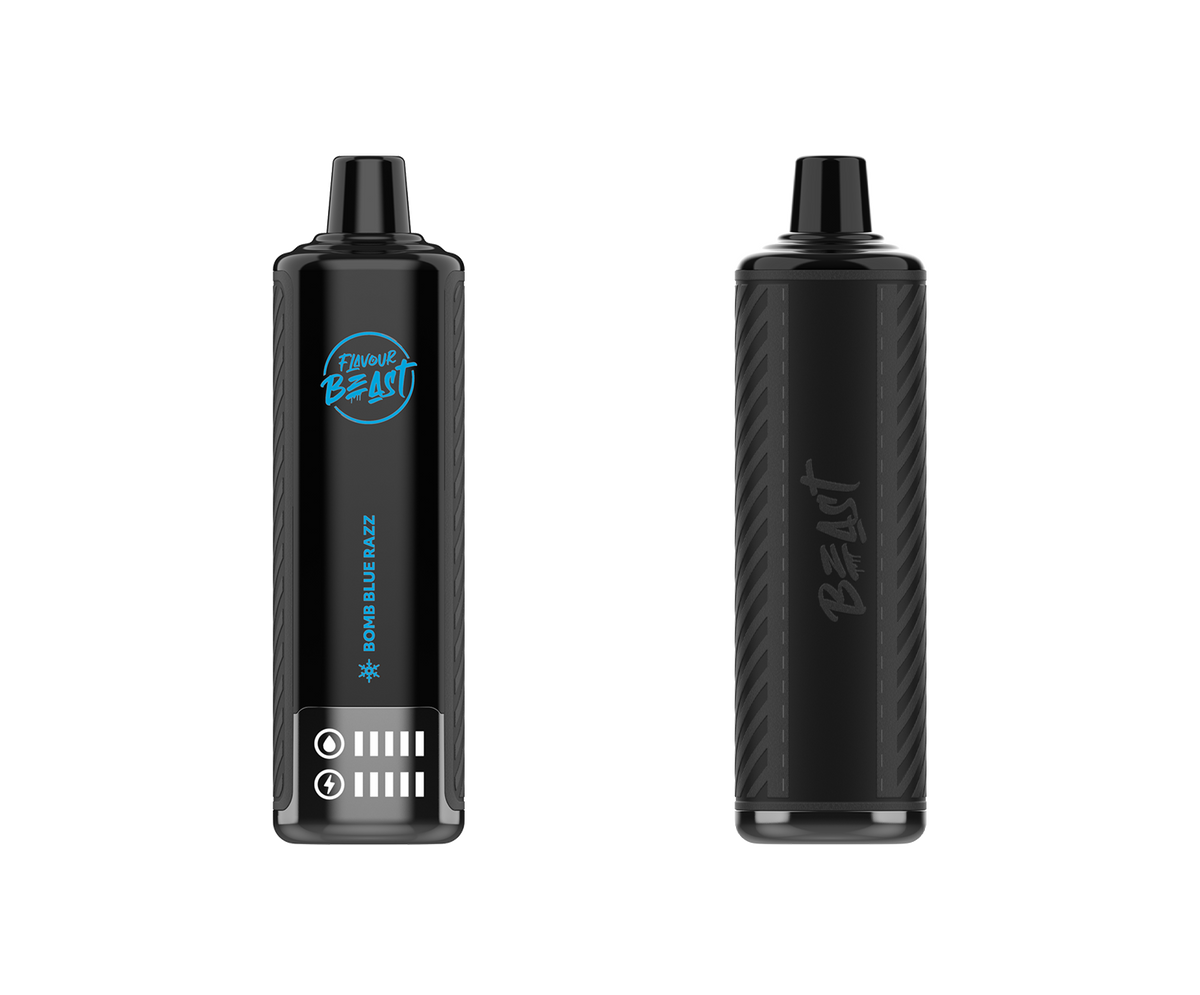 Bomb Blue Razz Low Ice Vape - Beast Bar 15K Disposable
