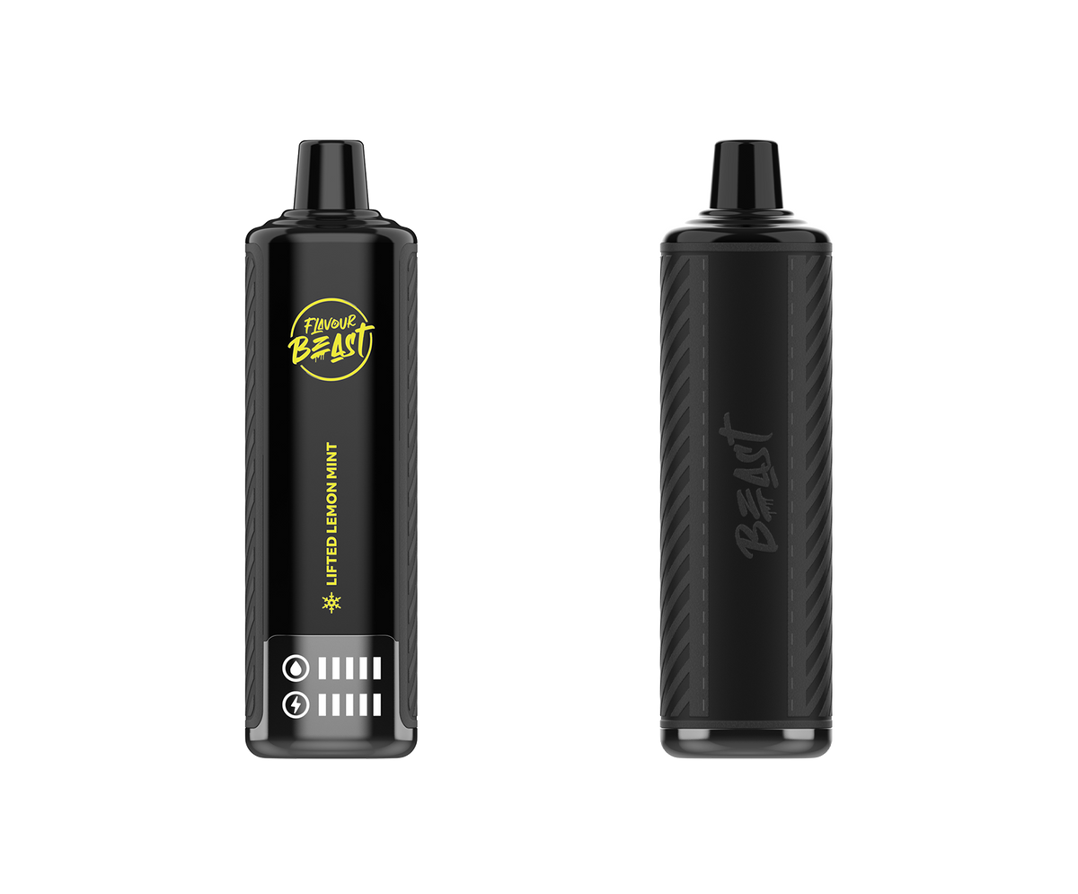 Lifted Lemon Mint Low Ice Vape - Beast Bar 15K Disposable