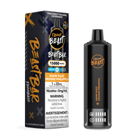 Ravin' Razz Orange Pineapple Vape - Beast Bar 15K Disposable