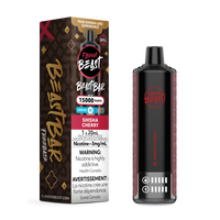 Shisha Cherry Low Ice Vape - Beast Bar 15K Disposable