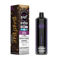 Shisha Grape Low Ice Vape - Beast Bar 15K Disposable
