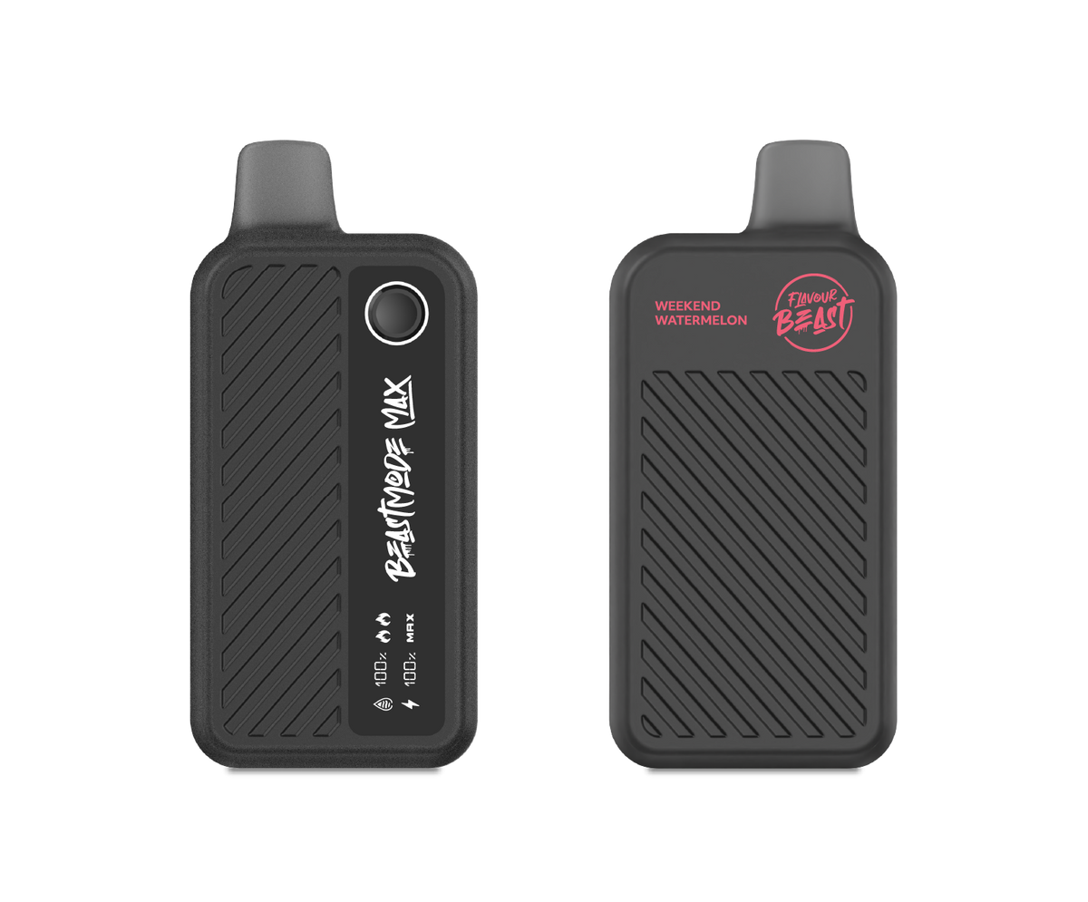 Weekend Watermelon Iced Vape - Flavour Beast Beast Mode Max 18K Disposable