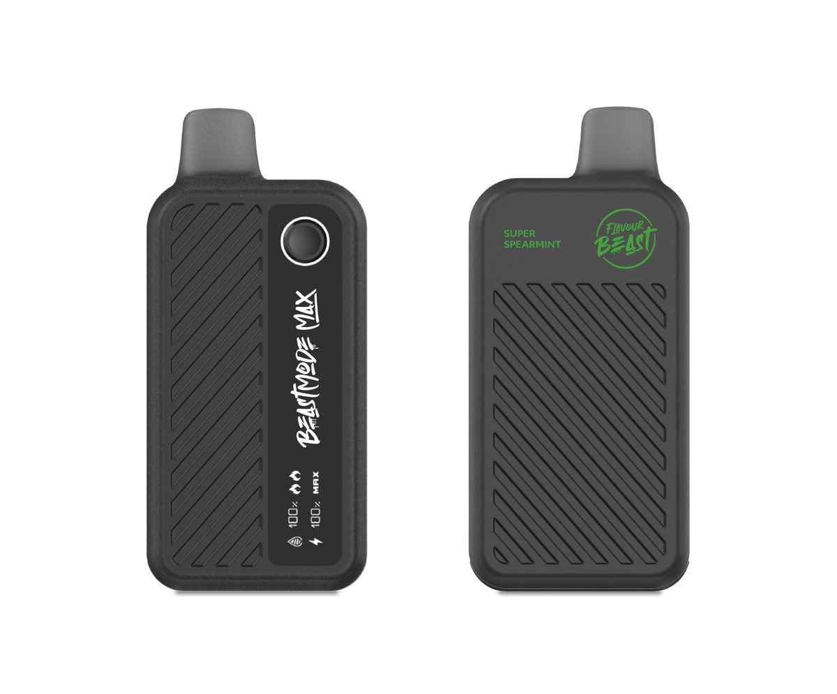 Super Spearmint Vape - Flavour Beast Beast Mode Max 18K Disposable