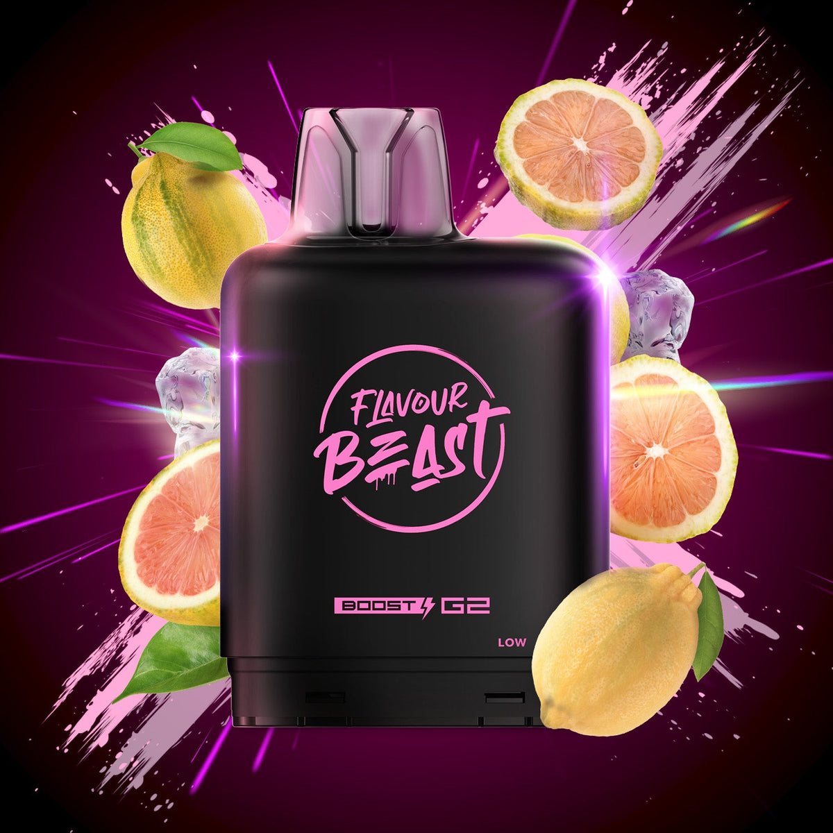 Pink Bomb (Iced)  - Level X Boost G2 Pod