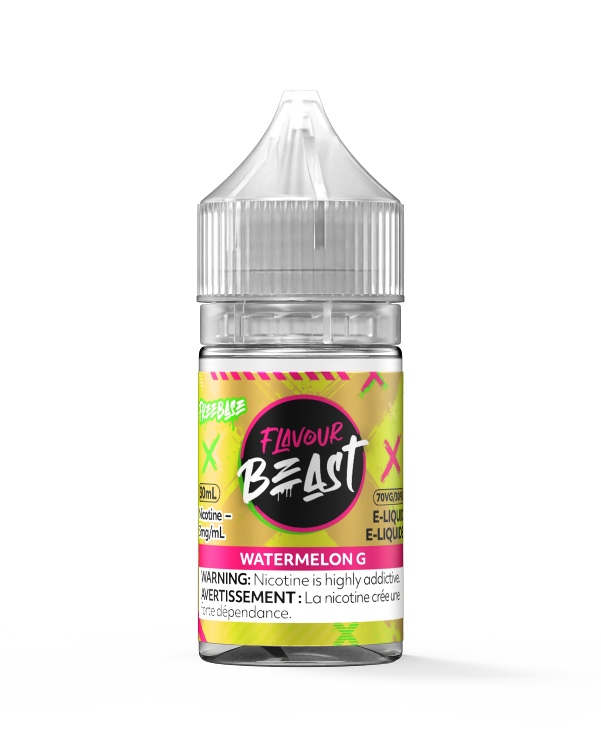Watermelon G E-Liquid - 30mL Freebase E-Liquid Canada