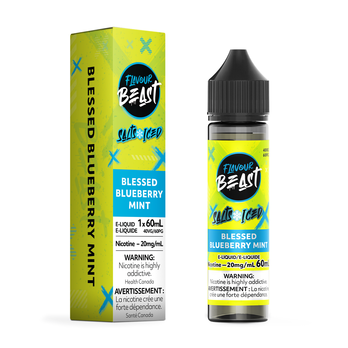 Blessed Blueberry Mint Iced  E-Liquid - Flavour Beast