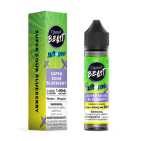 Super Sour Blueberry Iced Vape - Flavour Beast E-Liquid