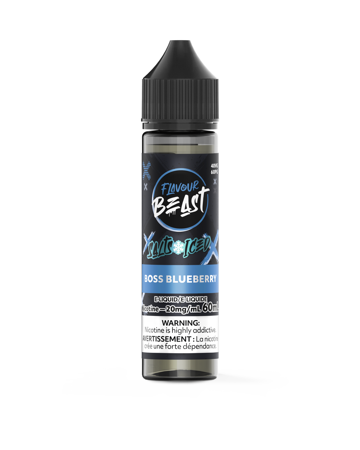 Boss Blueberry Iced Vape - Flavour Beast E-Liquid
