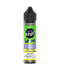 Super Sour Blueberry Iced Vape - Flavour Beast E-Liquid