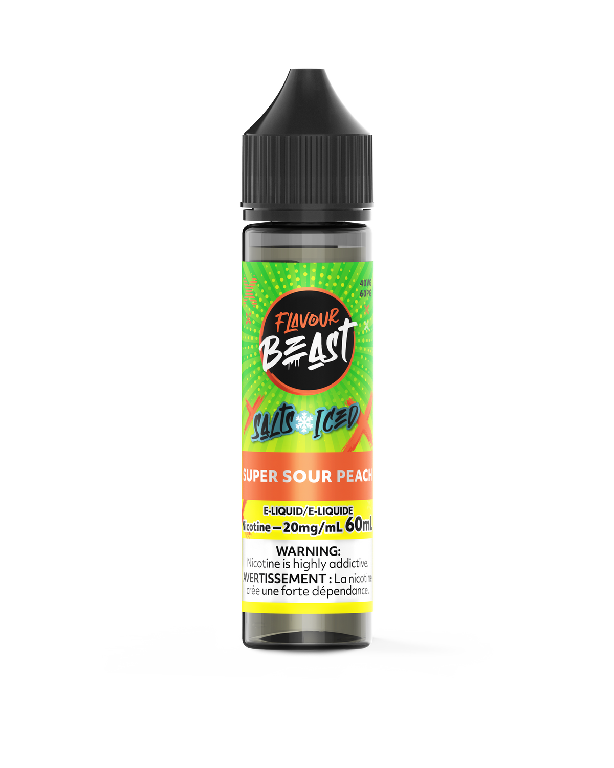 Super Sour Peach Vape - Flavour Beast E-Liquid