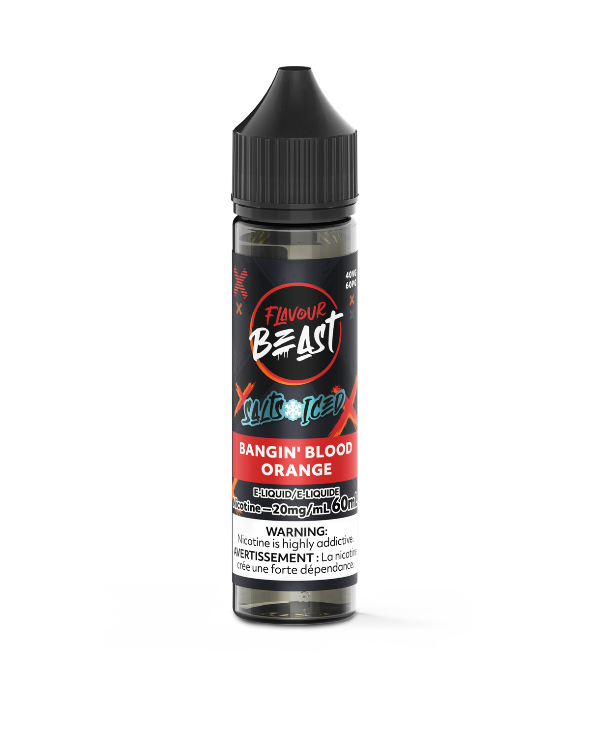 Bangin' Blood Orange Iced E-Liquid 30mL - Refreshing Citrus Vape