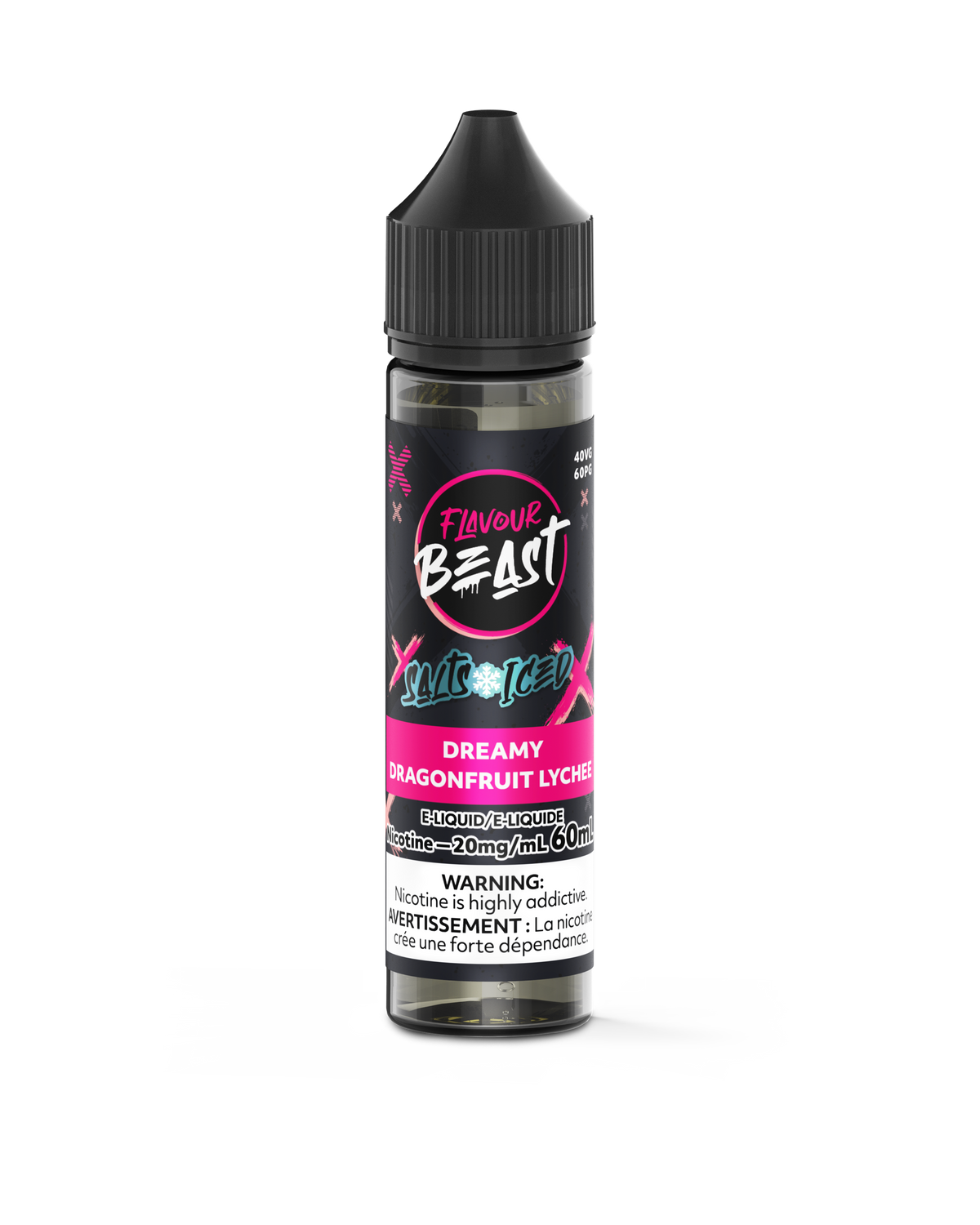 Dreamy Dragonfruit Lychee Iced Vape - Flavour Beast E-Liquid