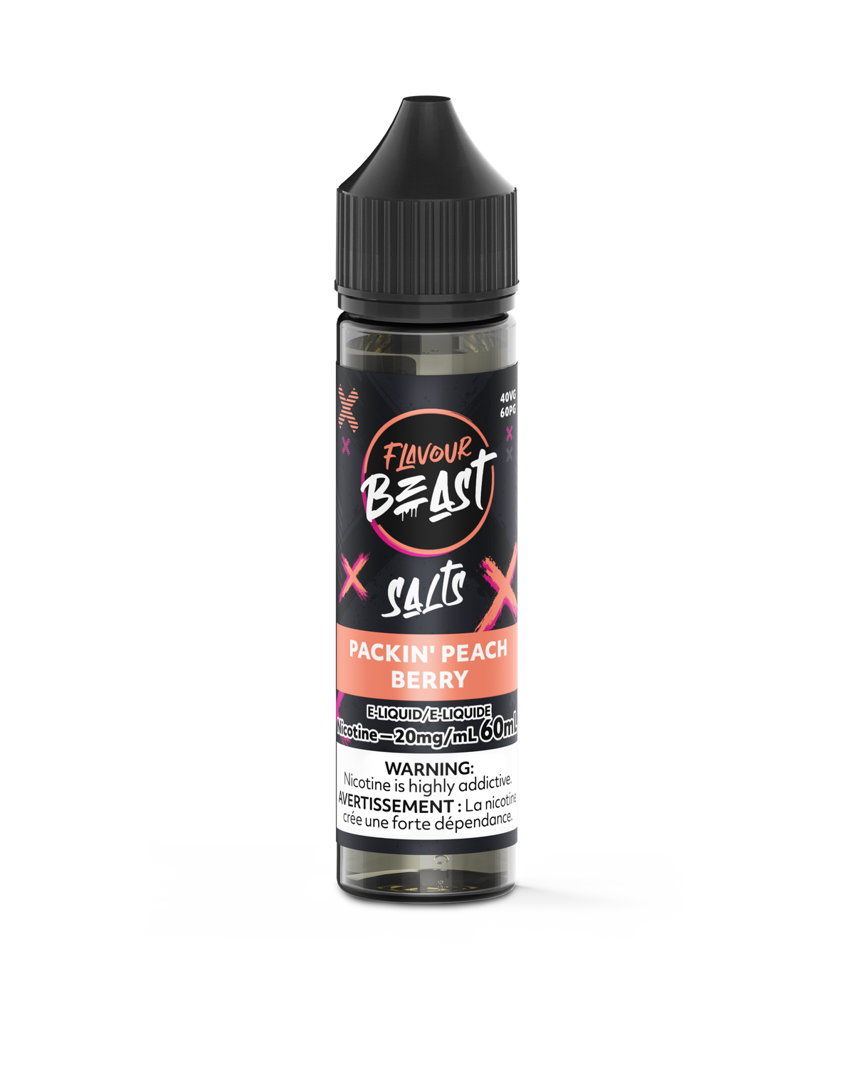 Packin' Peach Berry Vape - Flavour Beast E-Liquid