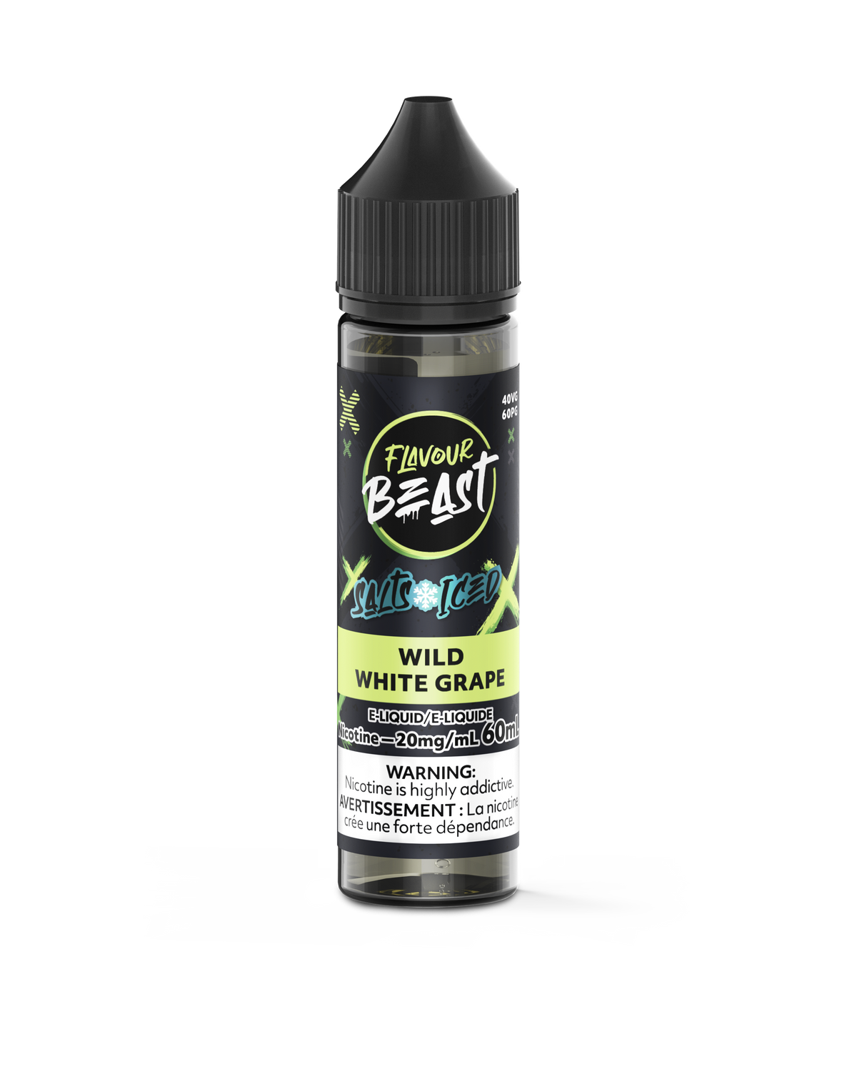 Wild White Grape Iced Vape - Flavour Beast E-Liquid