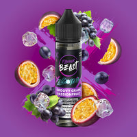 Groovy Grape Passionfruit Iced - Flavour Beast E-Liquid - 20mg/mL (60mL)