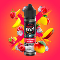 Ragin' Razz Mango Iced Vape - Flavour Beast E-Liquid - 20mg/mL (60mL)