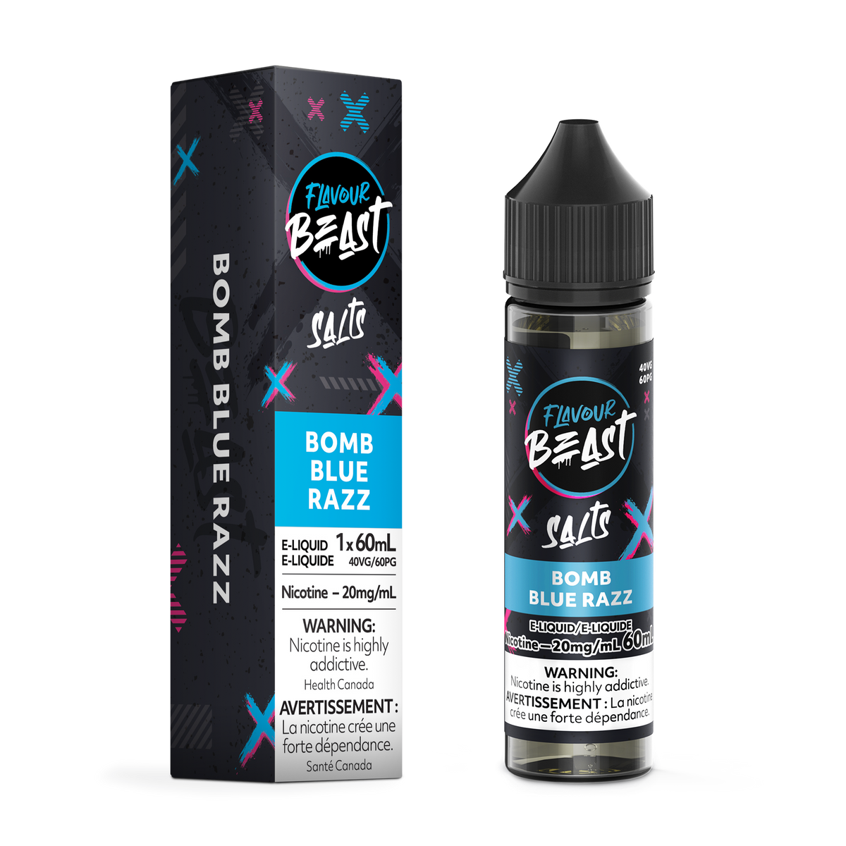 Bomb Blue Razz Vape - Flavour Beast E-Liquid