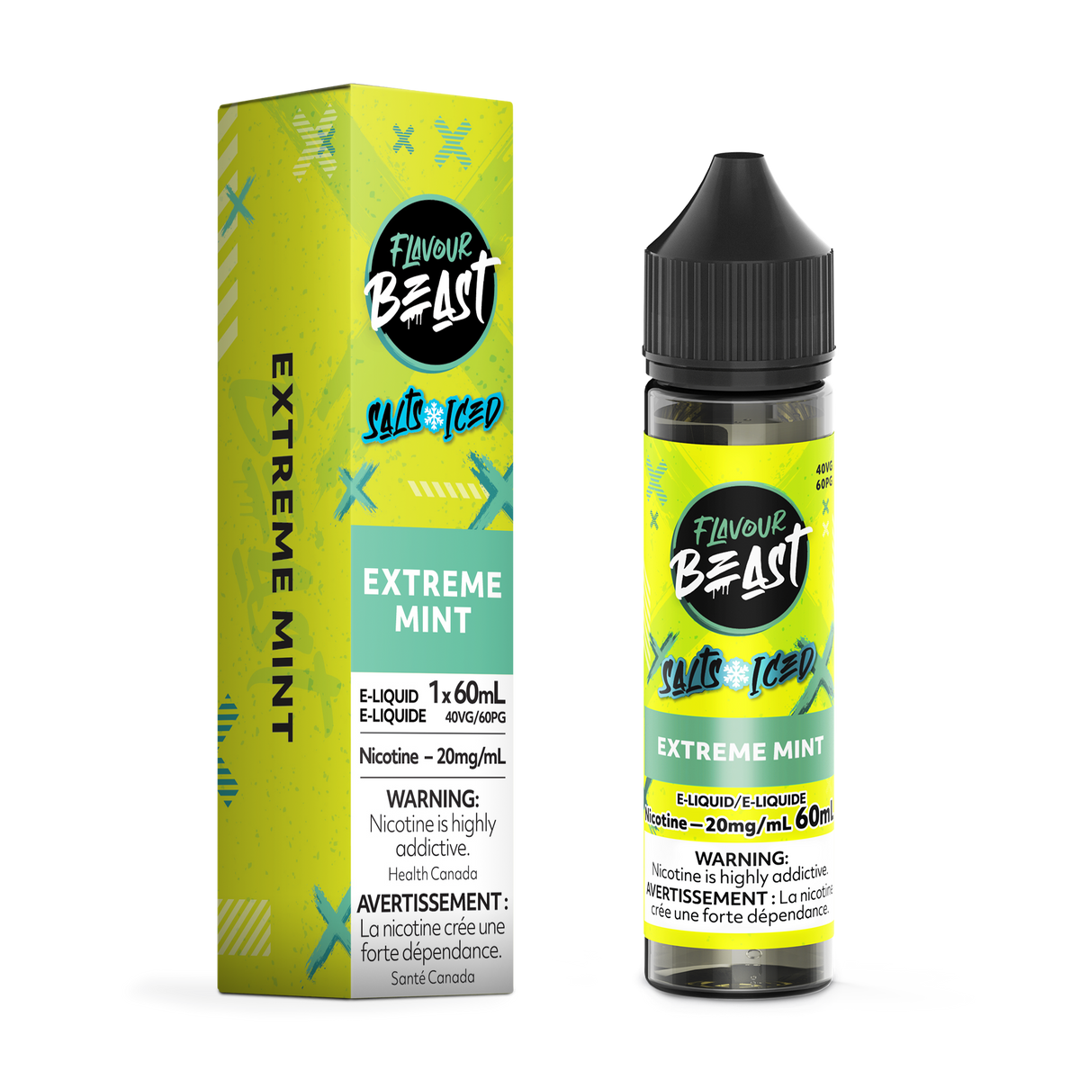 Extreme Mint Iced Vape - Flavour Beast E-Liquid