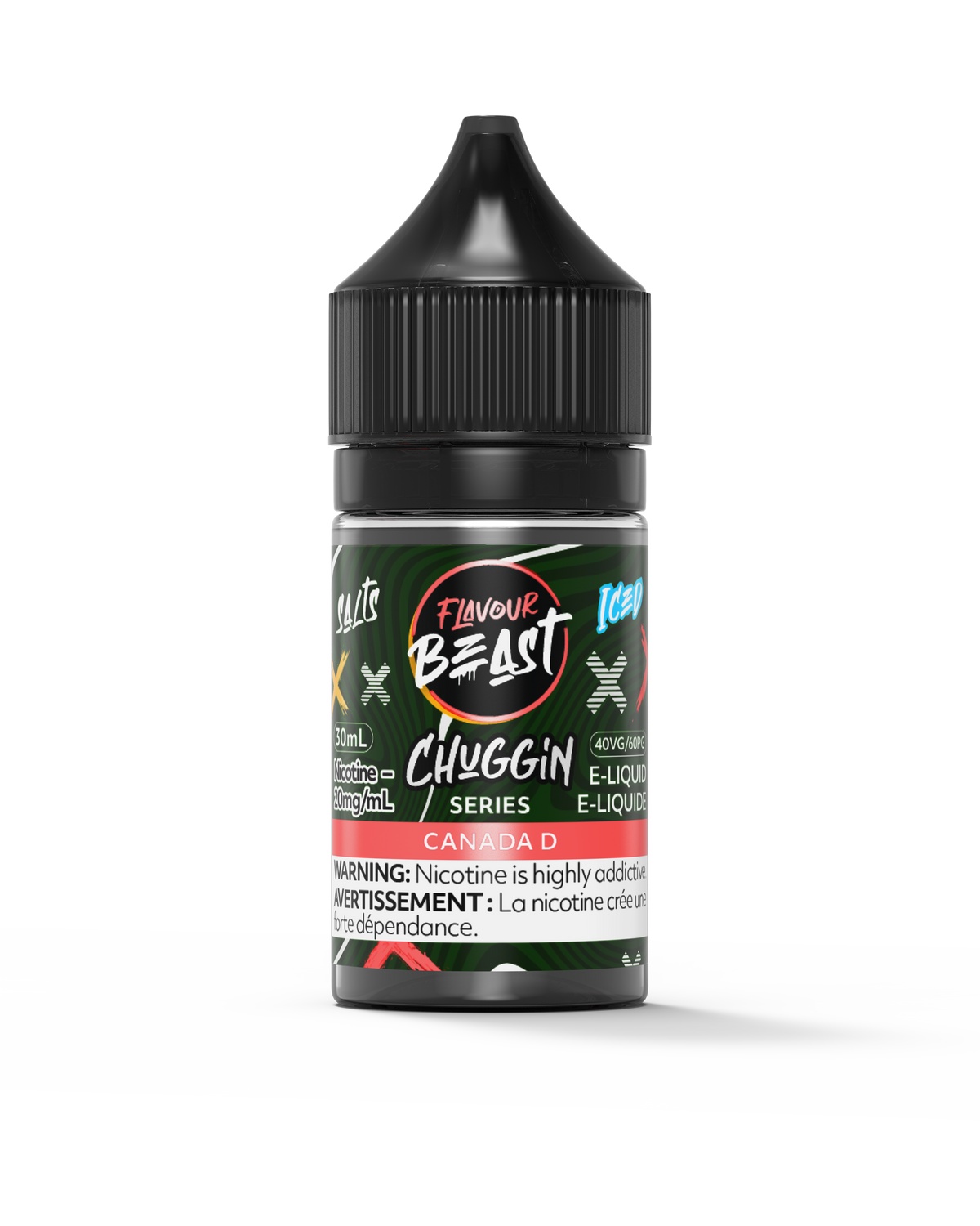 Canada D 30mL E-liquid  -  Flavour Beast Chuggin'