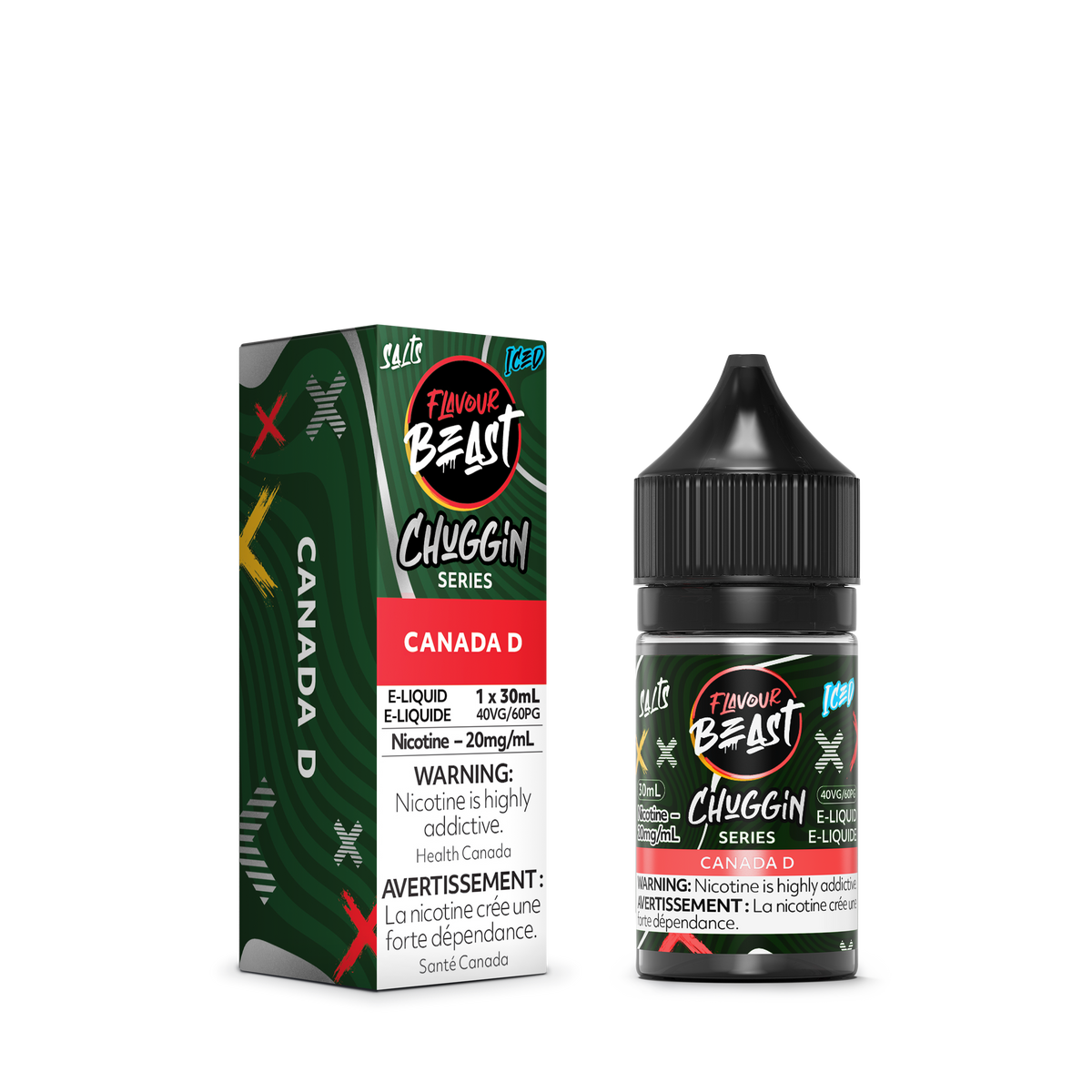 Canada D 30mL E-liquid  -  Flavour Beast Chuggin'