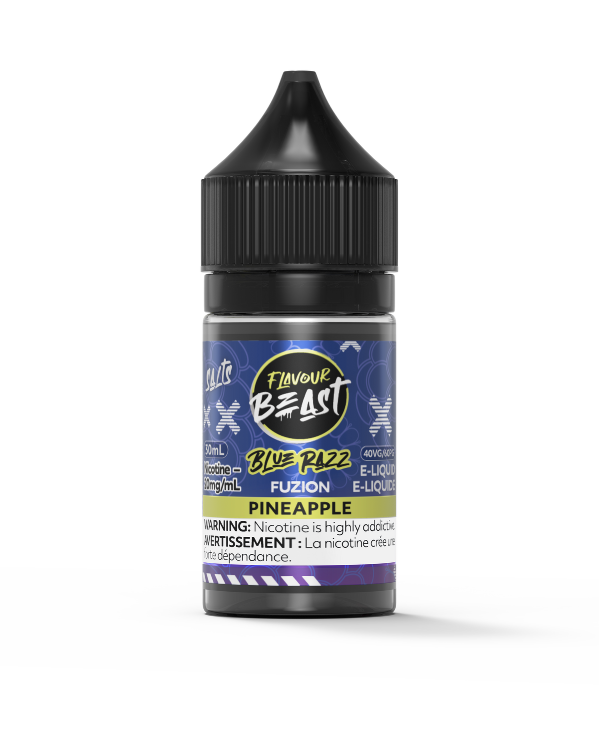 Flavour Beast Fuzion E-Liquid - Blue Razz Fuzion Pineapple
