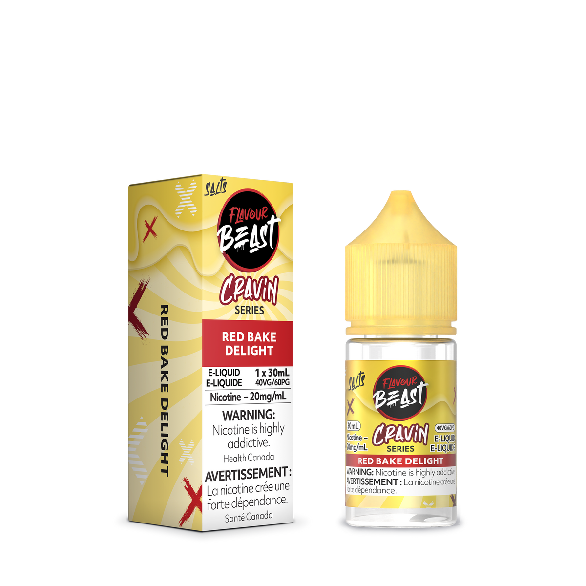 Cravin Red Bake Delight 30mL  E-Liquid - Flavour Beast