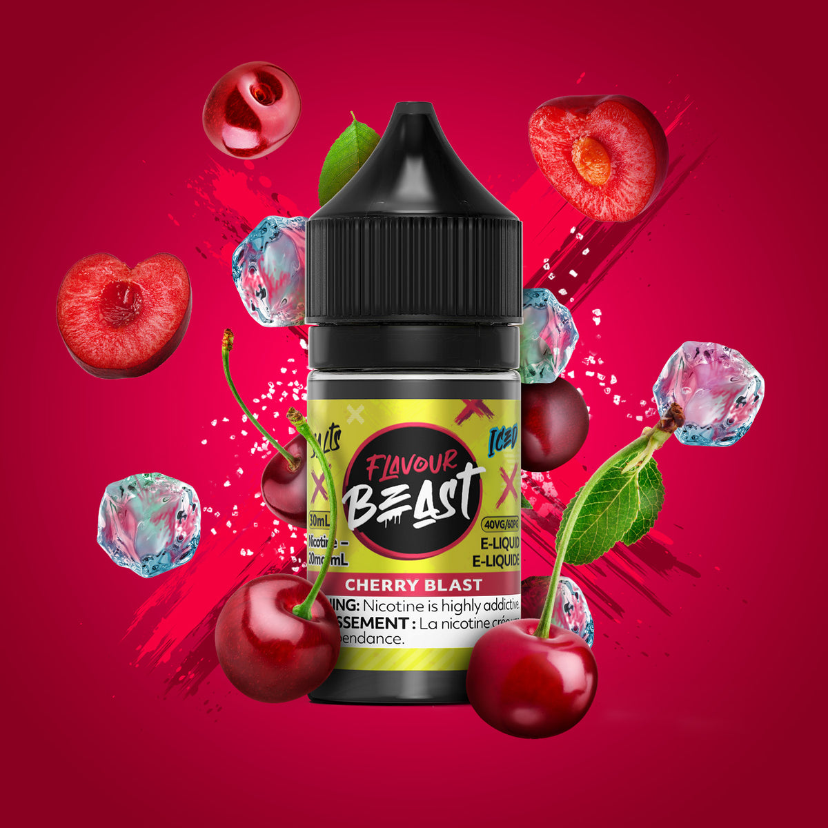 Flavour Beast E-Liquid - Cherry Blast Iced (MB)