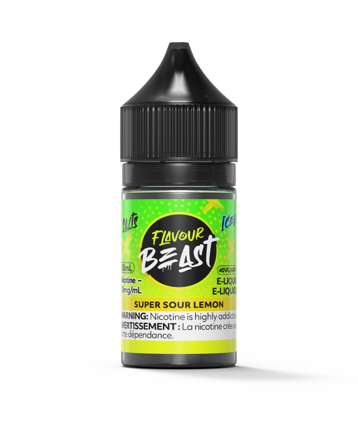 Super Sour Lemon Vape - Flavour Beast E-Liquid