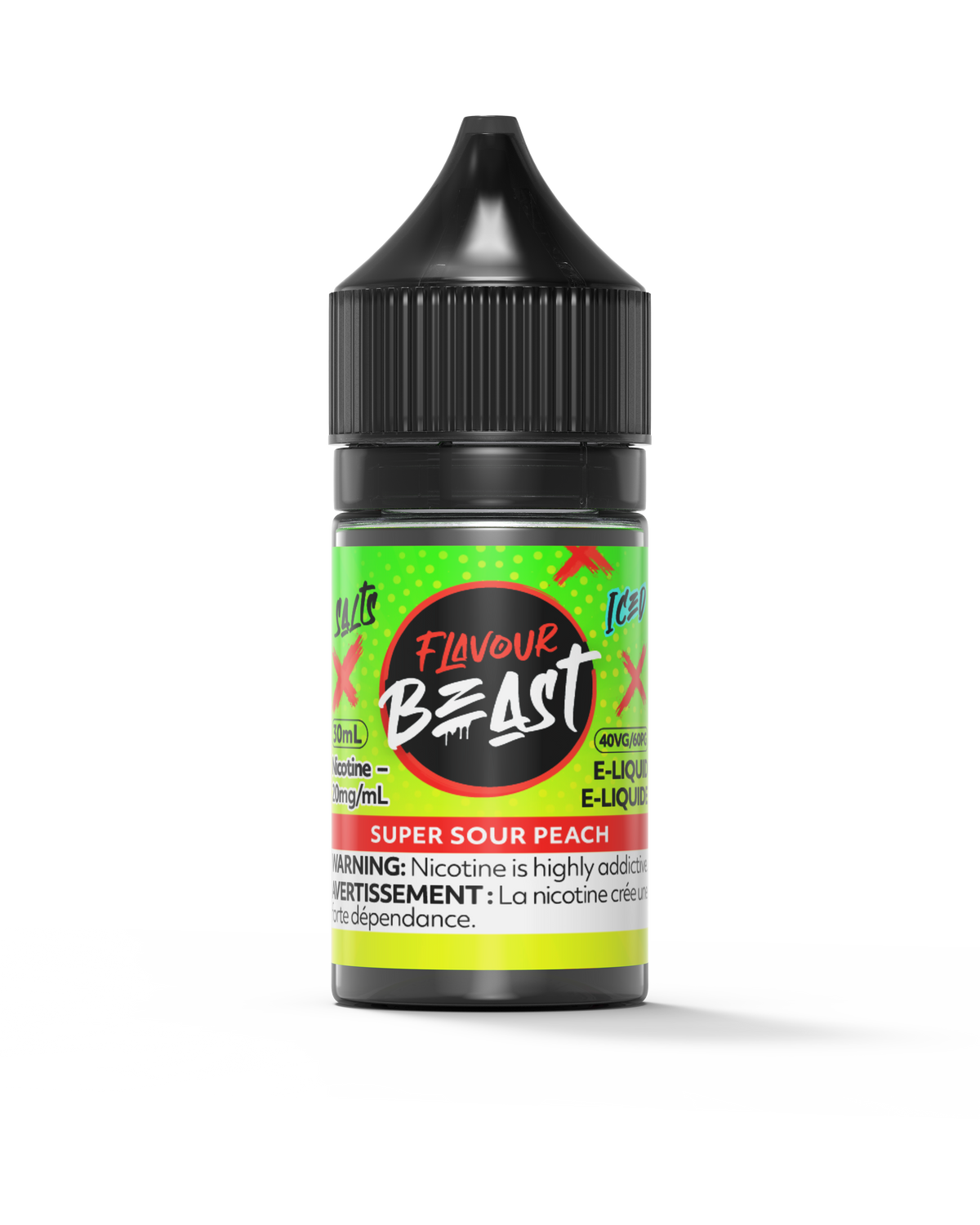 Super Sour Peach Vape - Flavour Beast E-Liquid