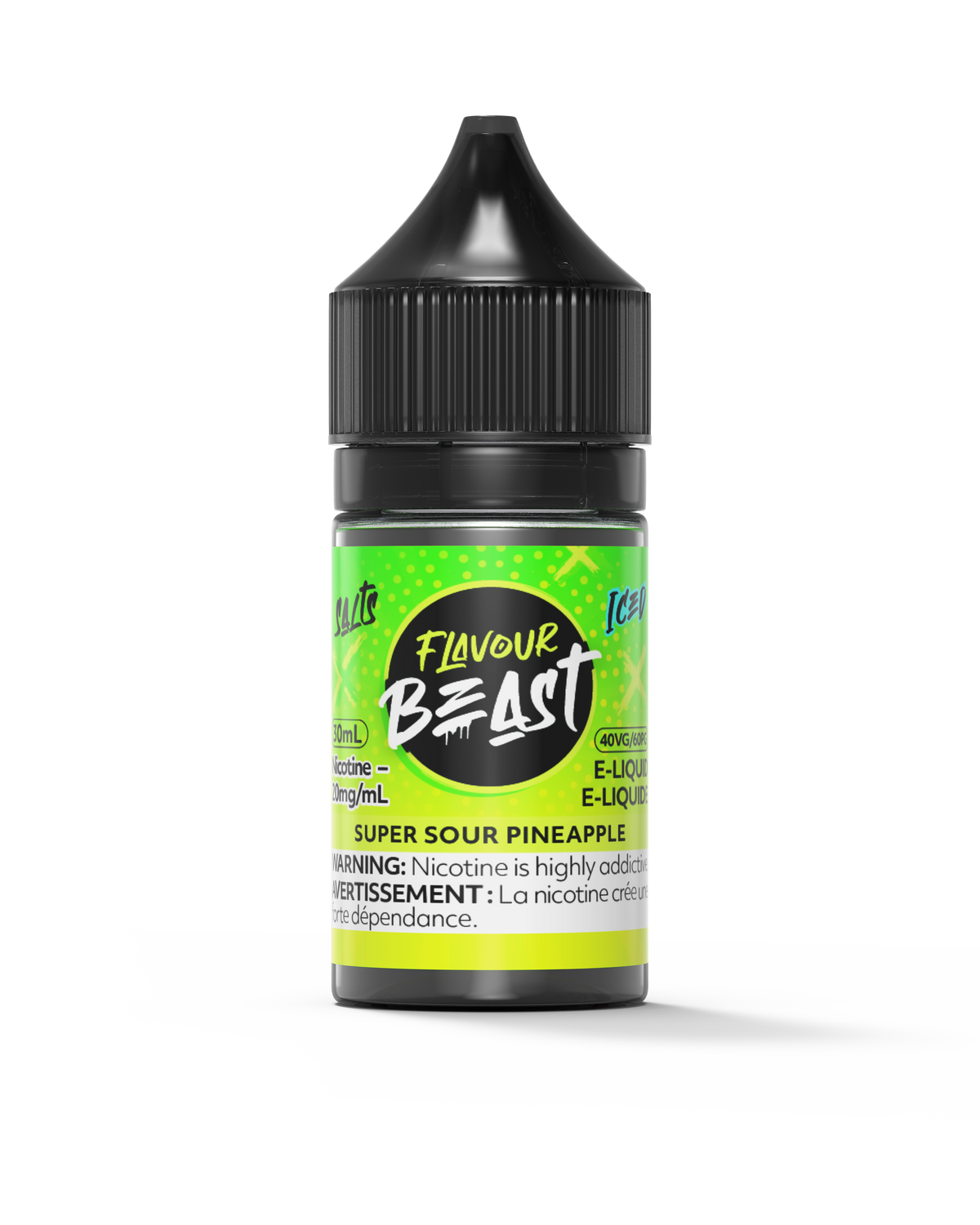 Super Sour Pineapple Vape - Flavour Beast E-Liquid