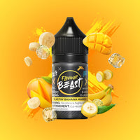 Blastin' Banana Mango Iced E-Liquid - Flavour Beast  - 20mg/mL (30mL), 10mg/mL (30mL)