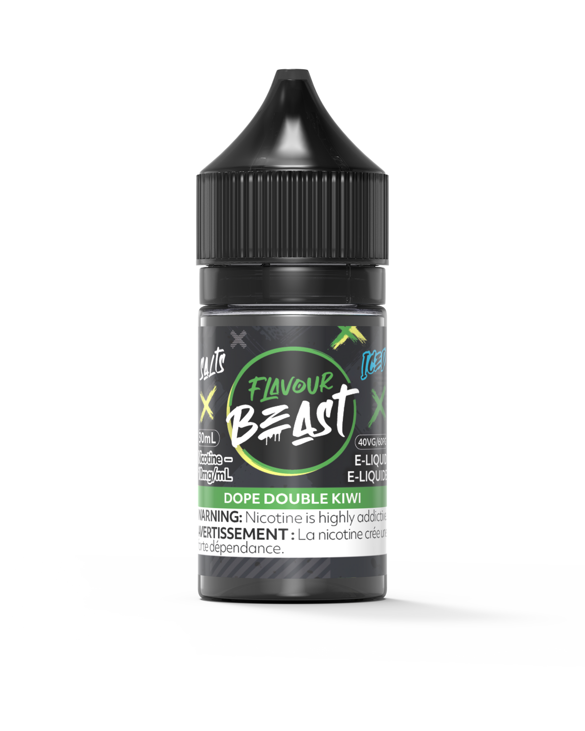 Dope Double Kiwi Iced Vape - Flavour Beast E-Liquid