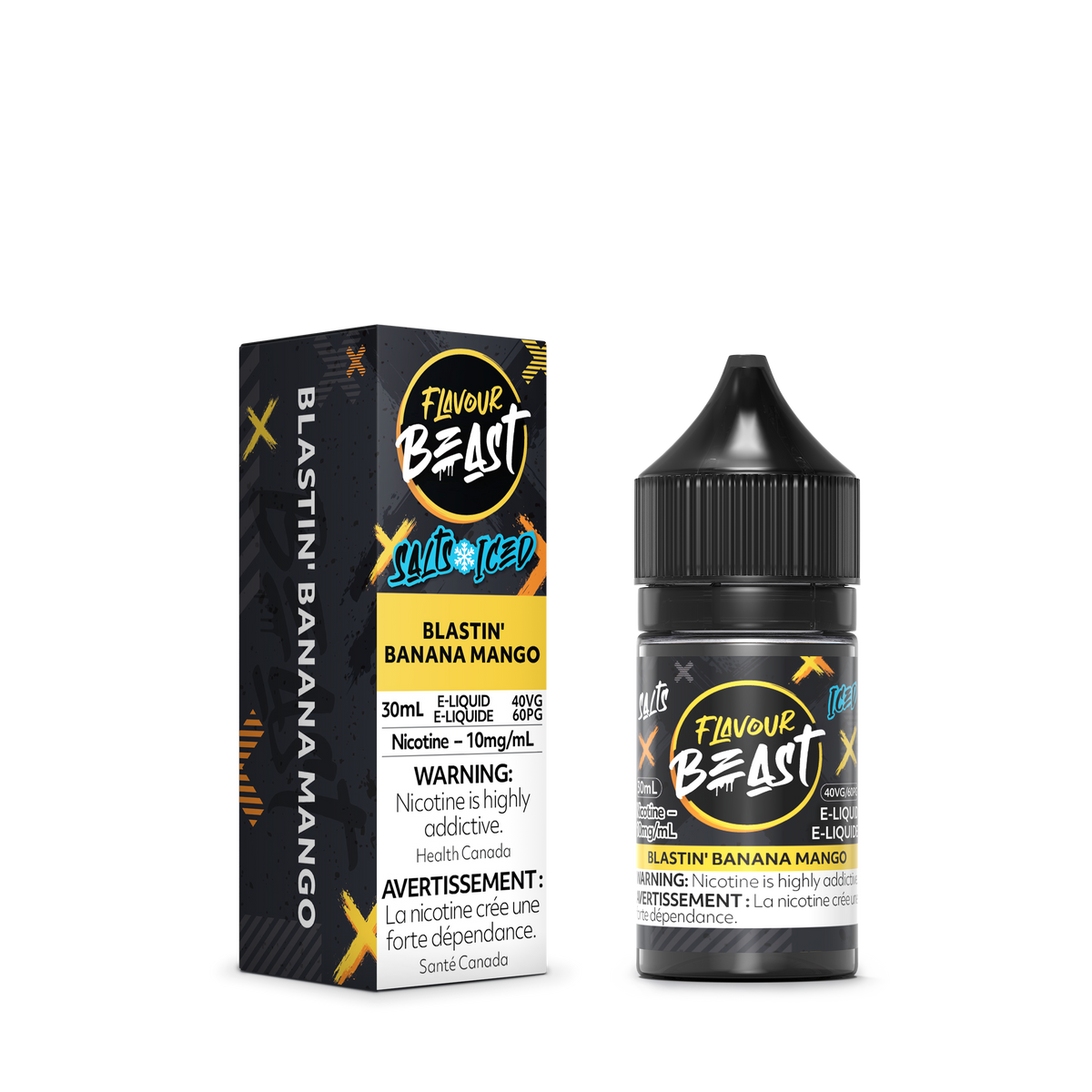 Blastin' Banana Mango Iced - Flavour Beast E-Liquid