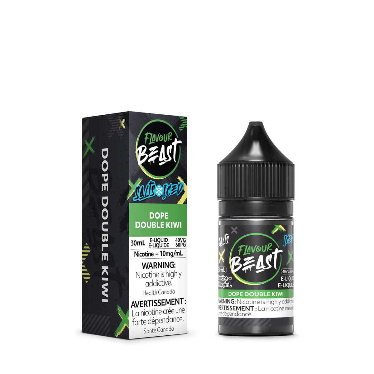 Dope Double Kiwi Iced - Flavour Beast E-Liquid