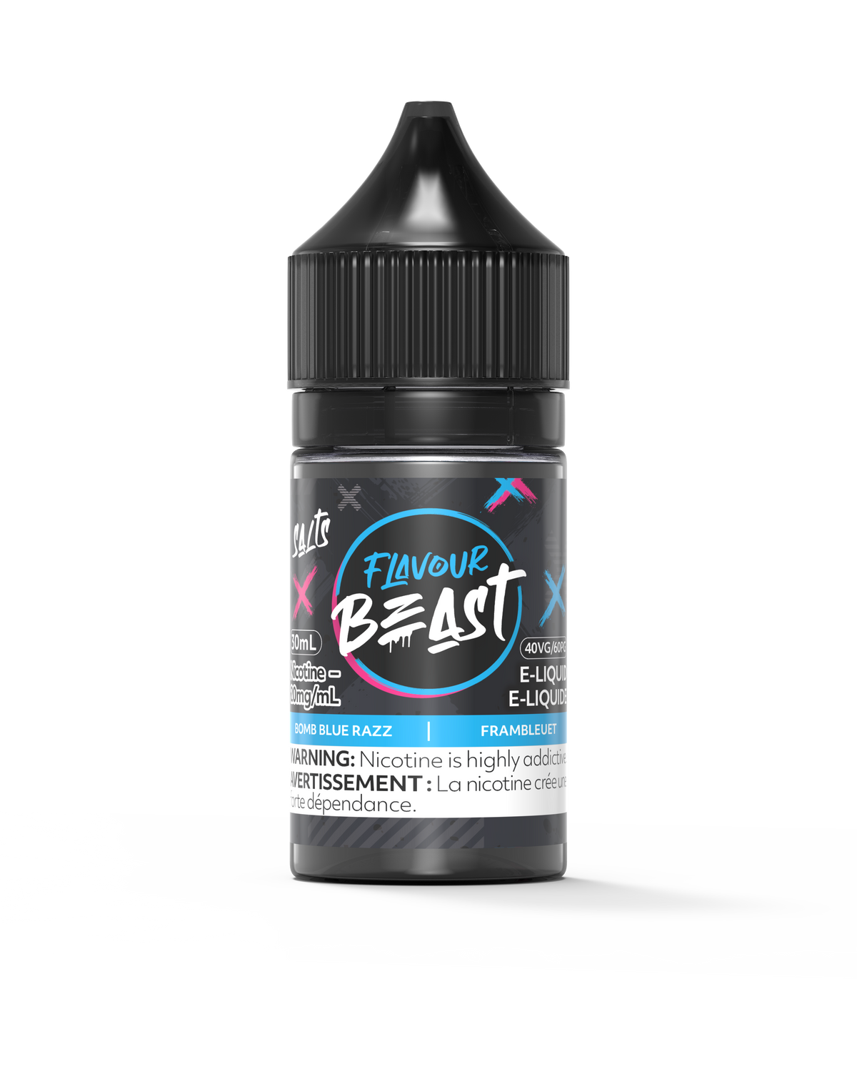 Bomb Blue Razz Vape - Flavour Beast E-Liquid