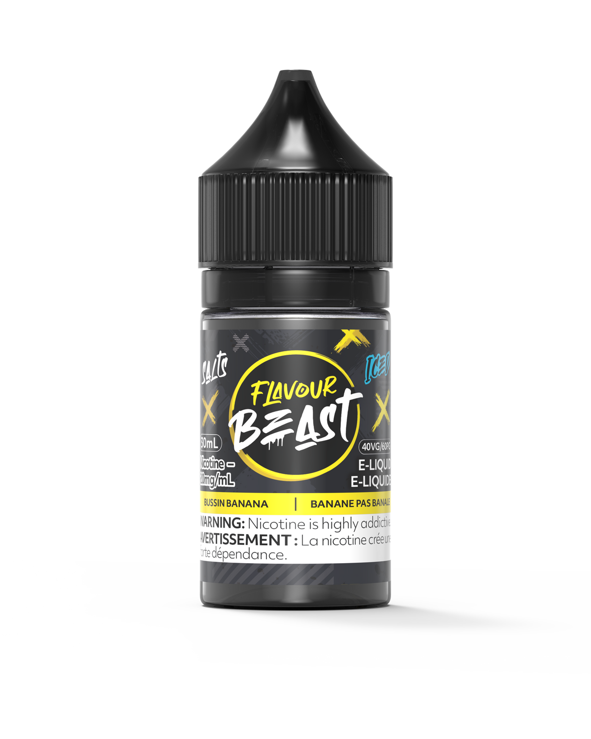 Bussin' Banana Iced Vape - Flavour Beast E-Liquid