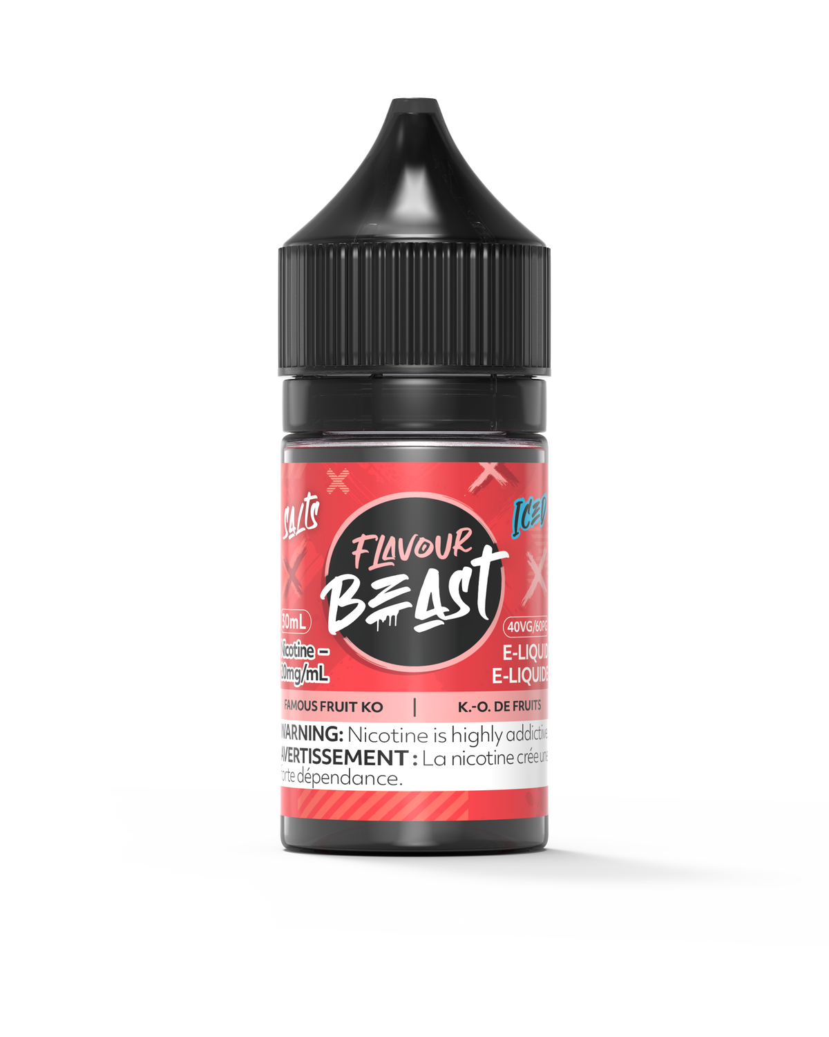 Famous Fruit KO Iced Vape - Flavour Beast E-Liquid