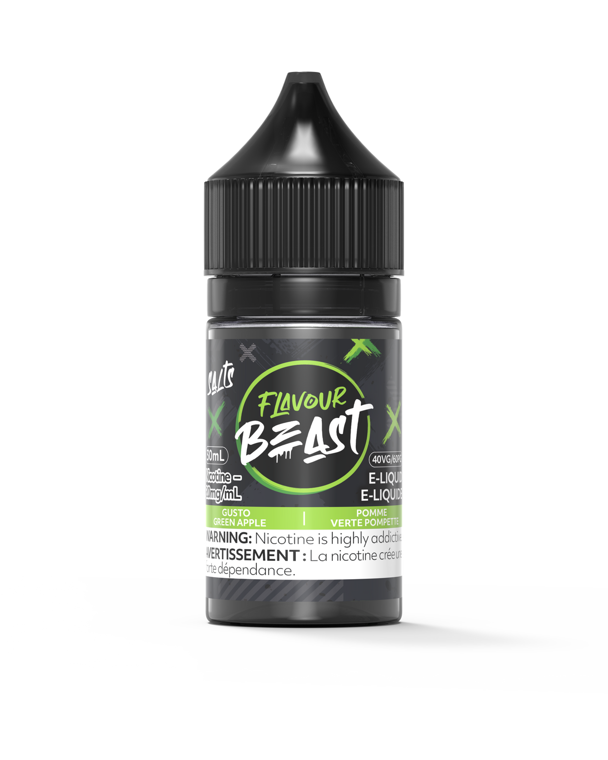 Gusto Green Apple Vape - Flavour Beast E-Liquid