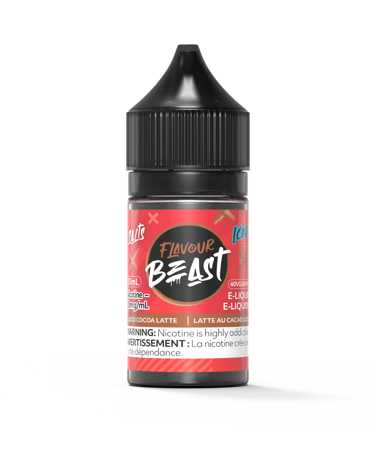 Loco Cocoa Latte Iced Vape - Flavour Beast E-Liquid
