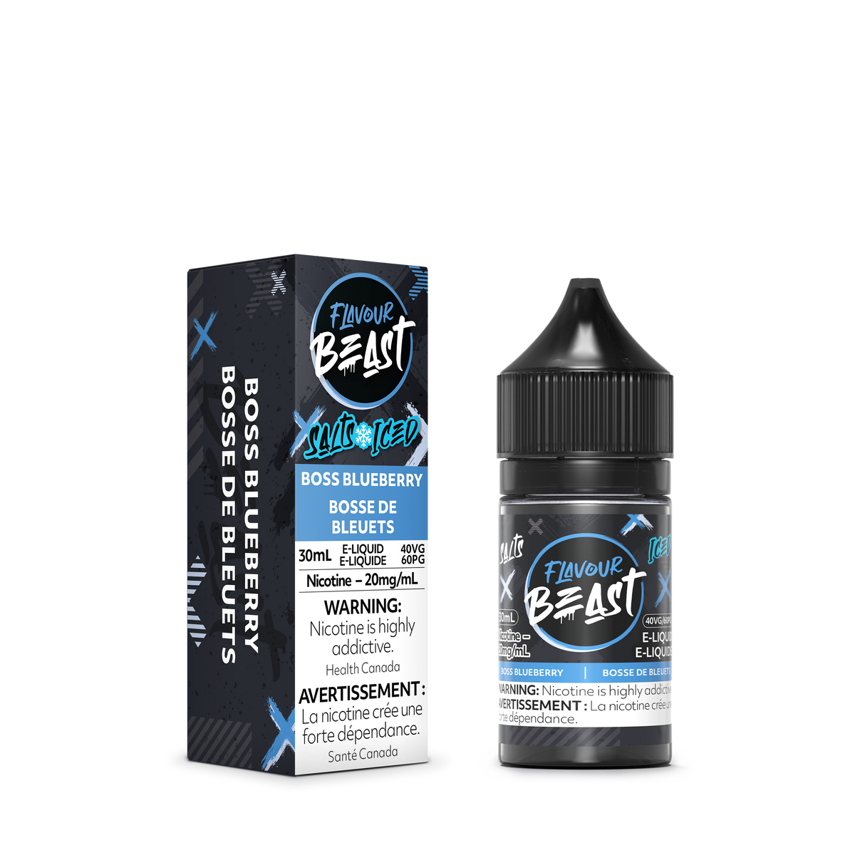 Boss Blueberry Iced - Flavour Beast E-Liquid