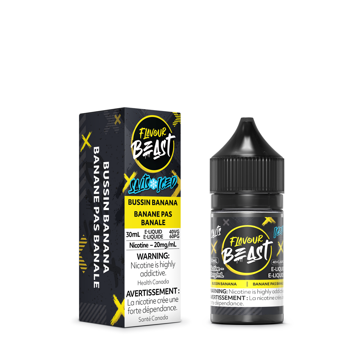 Bussin' Banana Iced Vape - Flavour Beast E-Liquid
