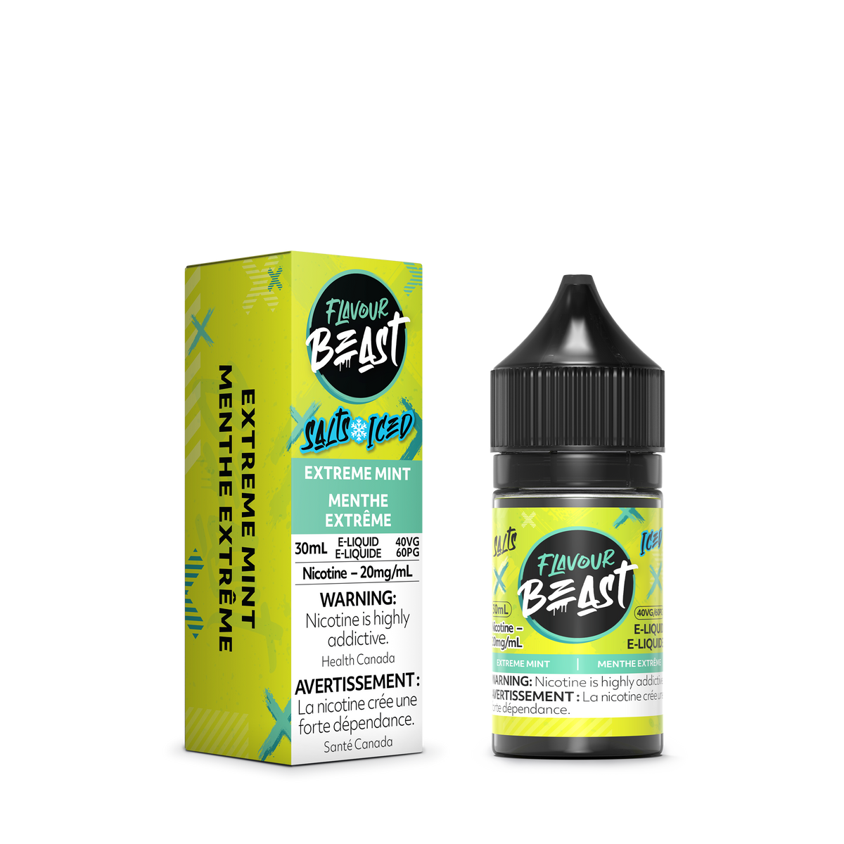 Extreme Mint Iced Vape - Flavour Beast E-Liquid